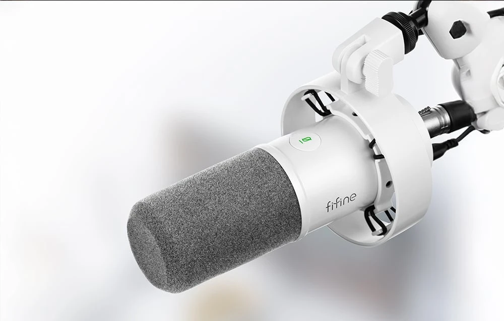 Mikrofonas dynamiczny Fifine T688W (baltas) aprašymas - Prekės nuotrauka