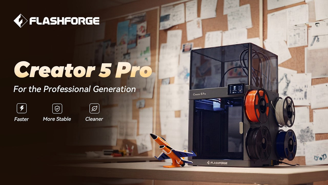 Flashforge Creator 5 Pro 3D Spausdintuvas aprašymas - Prekės nuotrauka