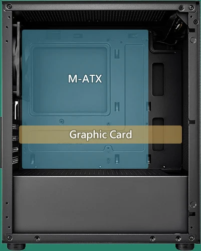 FSP Case | S110-B | Juodas | M-ATX Mid Tower aprašymas - Prekės nuotrauka FSP Case | S110-B | Juodas | M-ATX Mid Tower aprašymas - Prekės nuotrauka