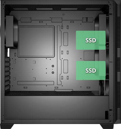 FSP Kompiuterio korpusas U530-BS Silent E-ATX Ultra Tower aprašymas - Prekės nuotrauka