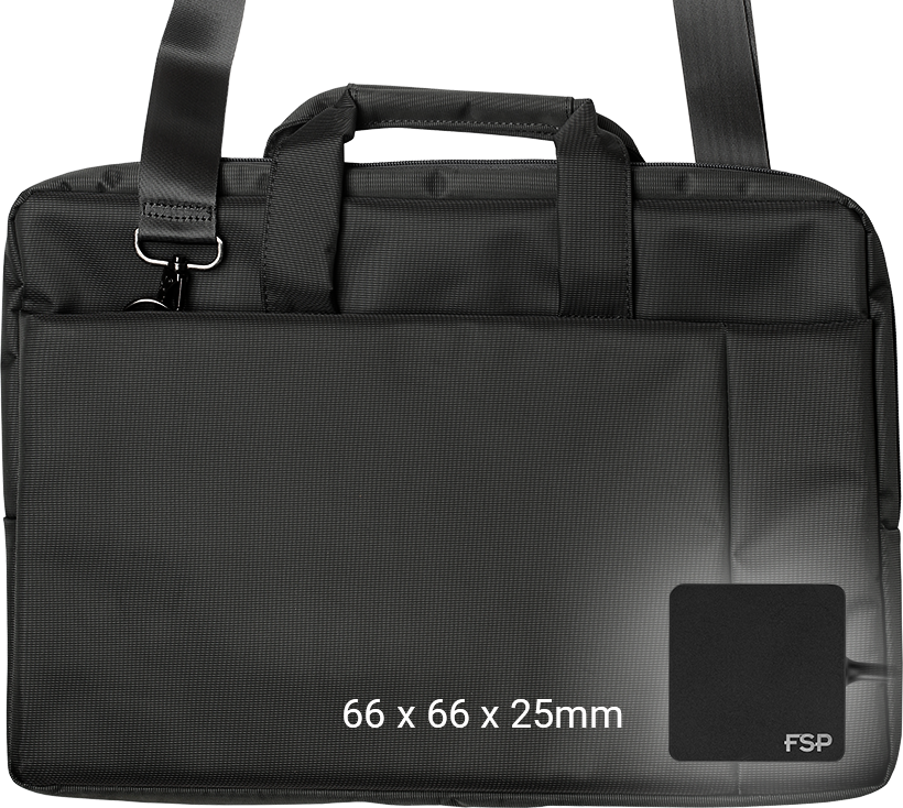 FSP NB C maitinimo adapteris/keitiklis, skirtas naudoti patalpose, 65 W, Juodas aprašymas - Prekės nuotrauka