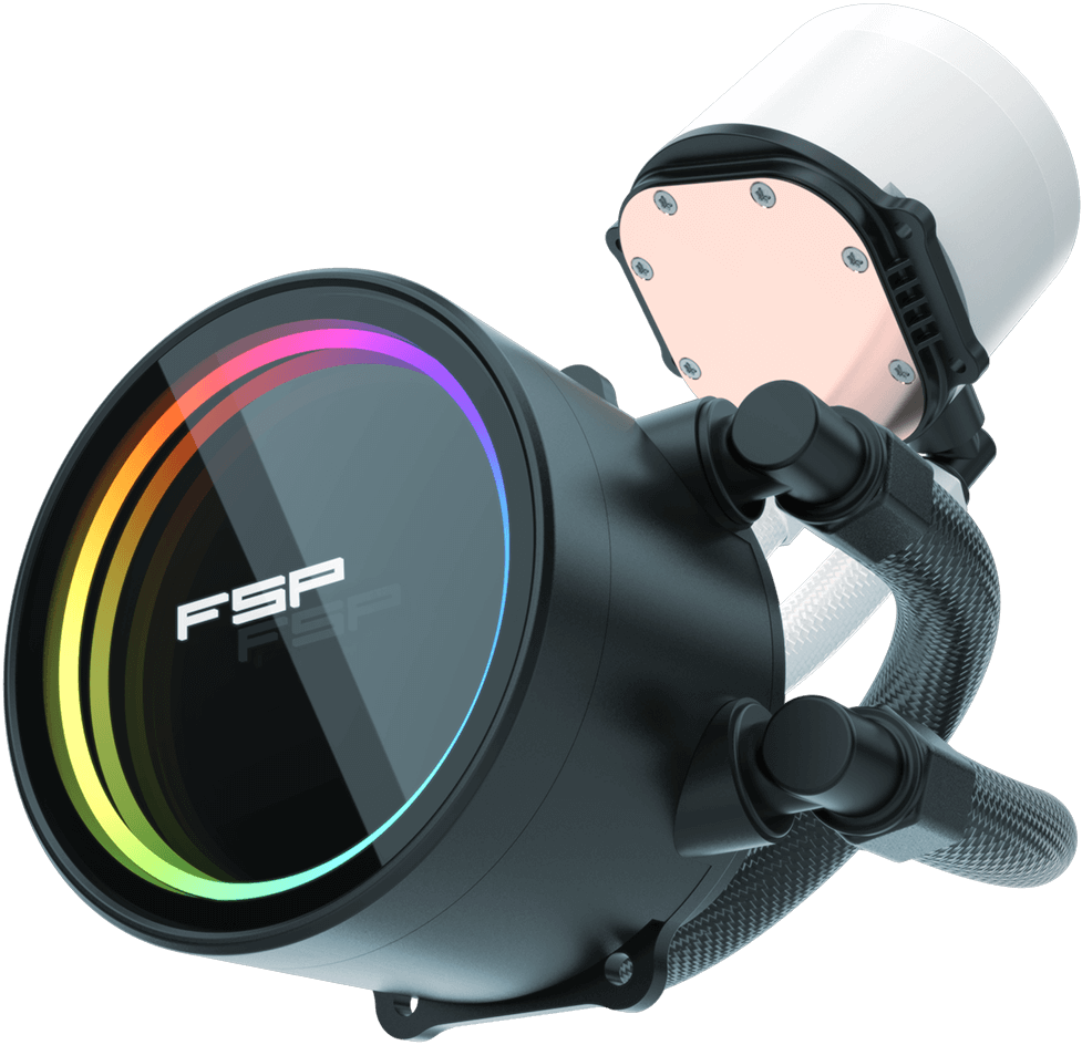 FSP WAK 360mm Liquid Cooler Juodas AE36 B kompiuterio aušintuvas aprašymas - Prekės nuotrauka FSP WAK 360mm Liquid Cooler Juodas AE36 B kompiuterio aušintuvas aprašymas - Prekės nuotrauka