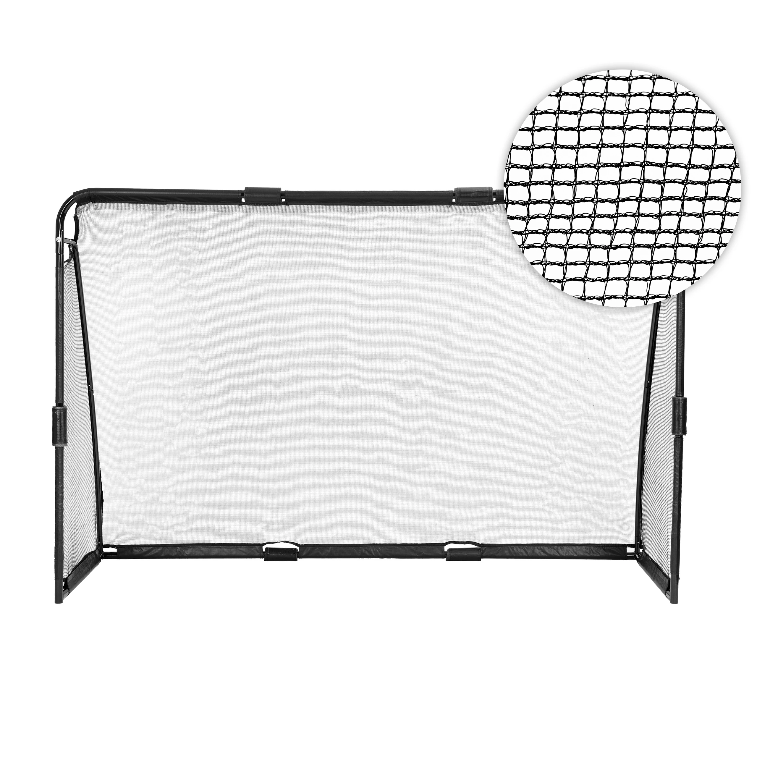 Futbolo vartai su tinklu 240x160x80 cm MOVEPRO aprašymas - Prekės nuotrauka