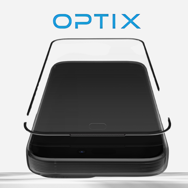 Grūdintas stiklas UNIQ Optix Covex Matte DX2, skirtas iPhone 18 Pro aprašymas - Prekės nuotrauka