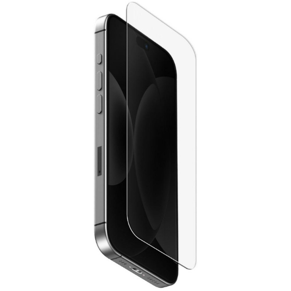 Grūdintas stiklas UNIQ Optix Covex Pure, skirtas iPhone 18 Pro aprašymas - Prekės nuotrauka