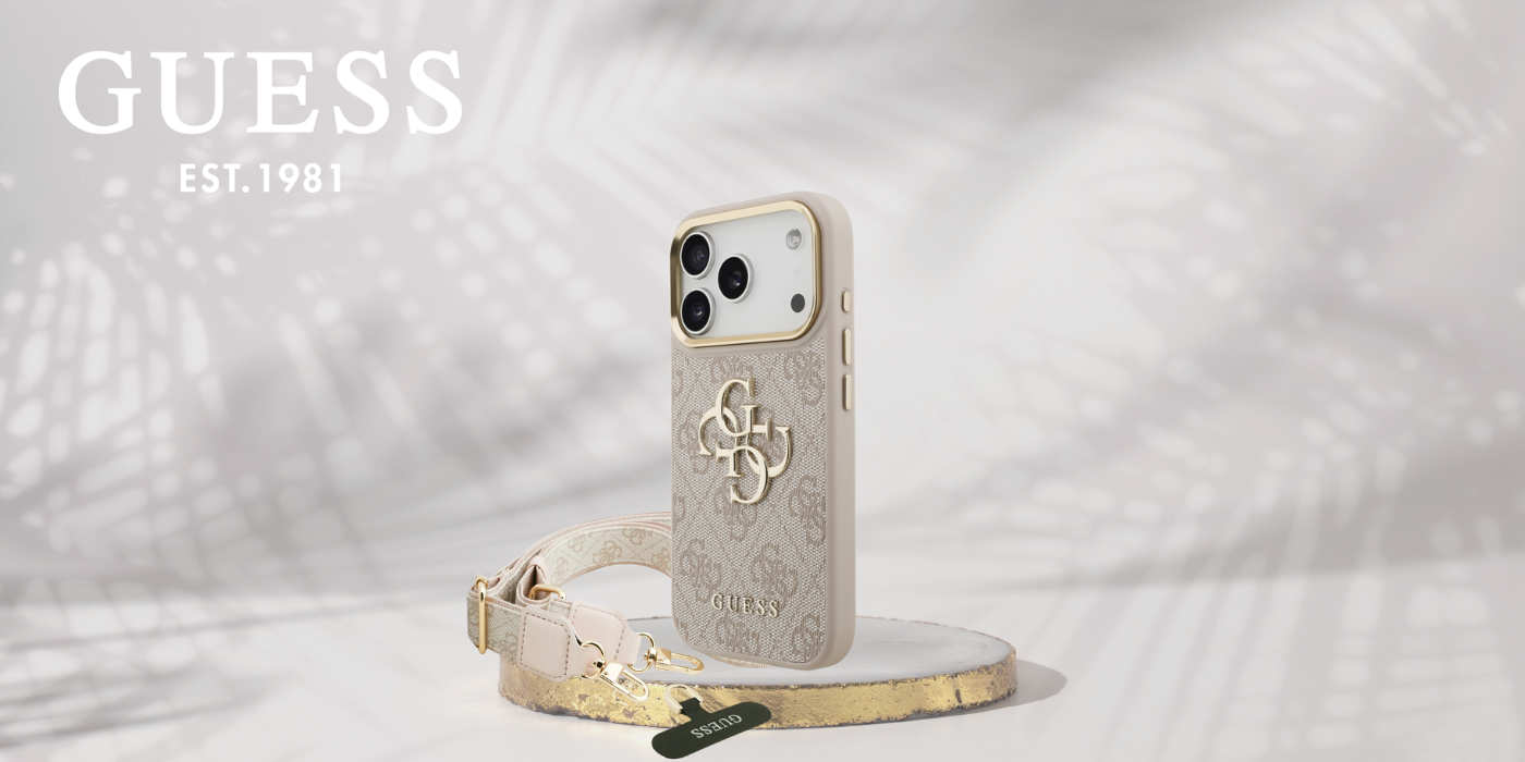 Guess 4G Big 4G Classic Logo Big Strap Metal Mygtukai dėklas skirtas Apple iPhone 17 Pro rožinės spalvos aprašymas - Prekės nuotrauka Guess 4G Big 4G Classic Logo Big Strap Metal Mygtukai dėklas skirtas Apple iPhone 17 Pro rožinės spalvos aprašymas - Prekės nuotrauka