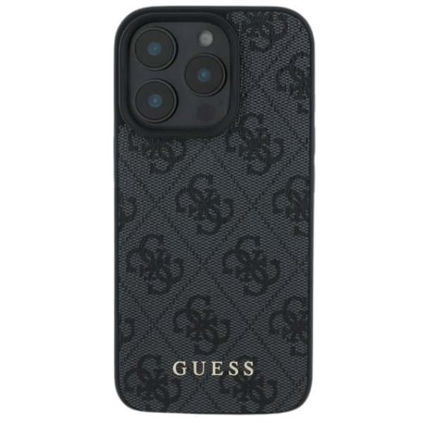 Guess 4G Classic Apple iPhone 16 - dėklas telefonui juodos spalvos aprašymas - Prekės nuotrauka Guess 4G Classic Apple iPhone 16 - dėklas telefonui juodos spalvos aprašymas - Prekės nuotrauka