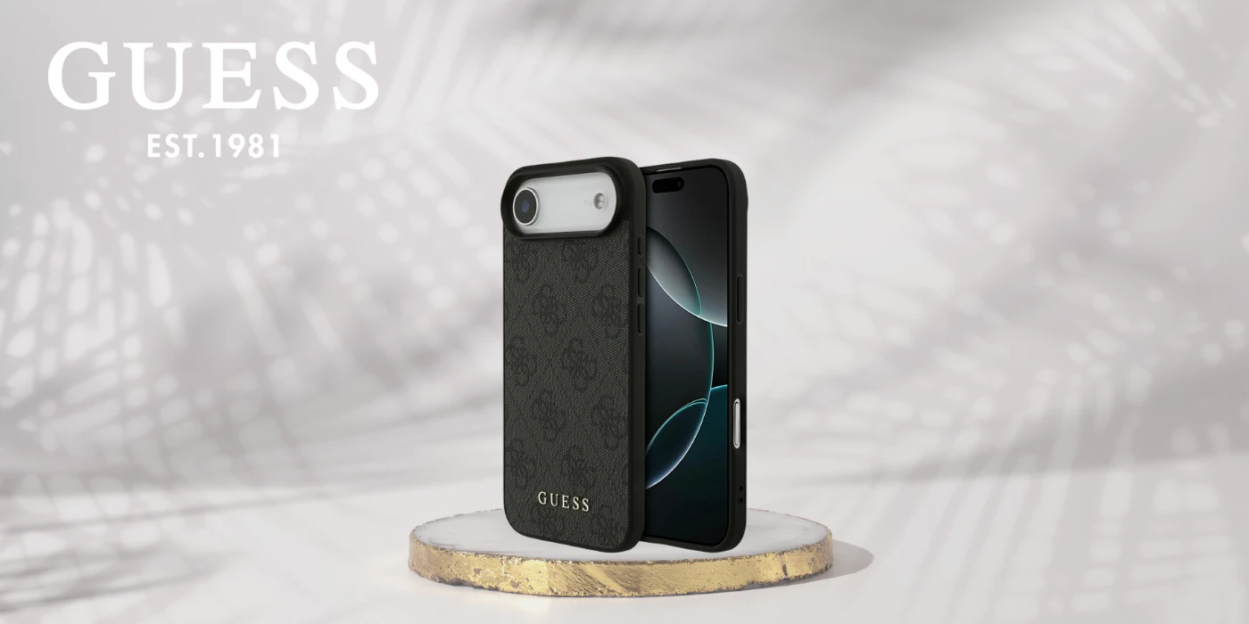 Guess 4G Classic dėklas skirtas Apple iPhone 17 Air juodos spalvos aprašymas - Prekės nuotrauka Guess 4G Classic dėklas skirtas Apple iPhone 17 Air juodos spalvos aprašymas - Prekės nuotrauka