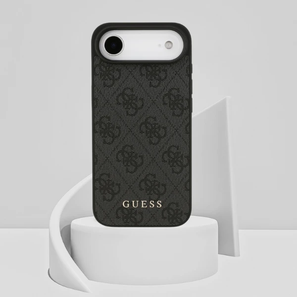 Guess 4G Classic dėklas skirtas Apple iPhone 17 Air juodos spalvos aprašymas - Prekės nuotrauka Guess 4G Classic dėklas skirtas Apple iPhone 17 Air juodos spalvos aprašymas - Prekės nuotrauka