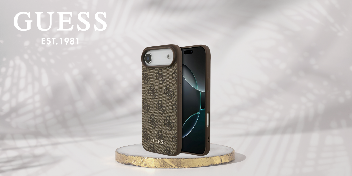 Guess 4G Classic dėklas, skirtas iPhone Air, Brown aprašymas - Prekės nuotrauka