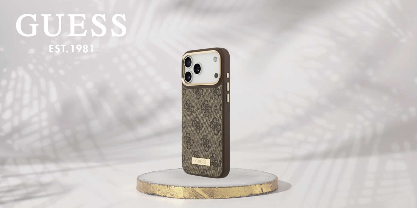 Guess 4G Logo Plate MagSafe dėklas Apple iPhone 17 Pro Max rudos spalvos aprašymas - Prekės nuotrauka Guess 4G Logo Plate MagSafe dėklas Apple iPhone 17 Pro Max rudos spalvos aprašymas - Prekės nuotrauka