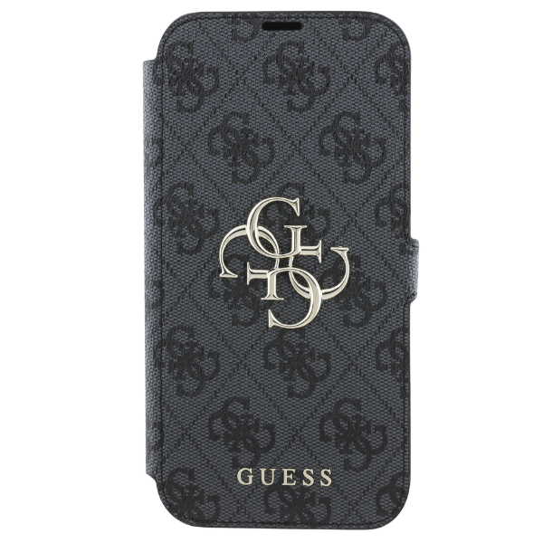 Guess 4G Metal Logo Apple iPhone 16 Pro Max - dėklas telefonui juodos spalvos aprašymas - Prekės nuotrauka Guess 4G Metal Logo Apple iPhone 16 Pro Max - dėklas telefonui juodos spalvos aprašymas - Prekės nuotrauka
