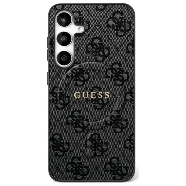 Guess 4G Ring Classic Logo MagSafe dėklas skirtas Samsung Galaxy S25 FE juodos spalvos aprašymas - Prekės nuotrauka Guess 4G Ring Classic Logo MagSafe dėklas skirtas Samsung Galaxy S25 FE juodos spalvos aprašymas - Prekės nuotrauka