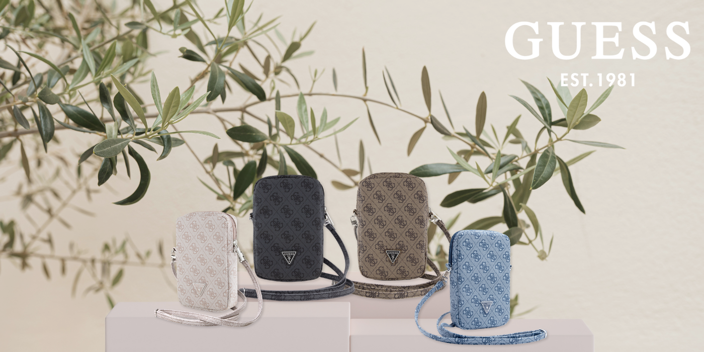 Guess Bag GUWBZP4GFTSW ruda Zip 4G Triangle aprašymas - Prekės nuotrauka