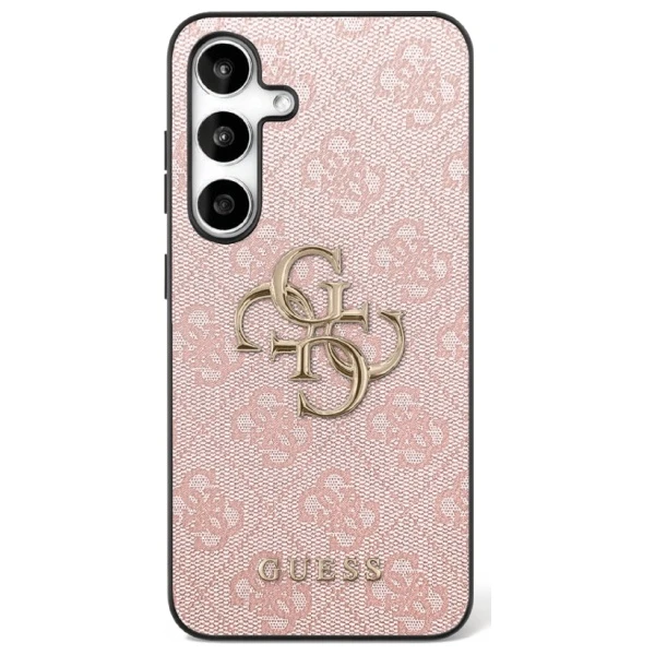 Guess Big 4G Classic Logo dėklas skirtas Samsung Galaxy S25 FE rožinės spalvos aprašymas - Prekės nuotrauka Guess Big 4G Classic Logo dėklas skirtas Samsung Galaxy S25 FE rožinės spalvos aprašymas - Prekės nuotrauka