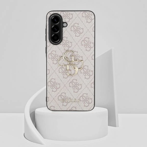 Guess Big 4G Logo Classic Logo Samsung Galaxy A56 – dėklas telefonui rožinės spalvos aprašymas - Prekės nuotrauka