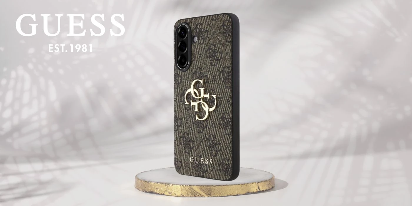 Guess Big 4G Logo Classic Logo Samsung Galaxy A56 – dėklas telefonui rudos spalvos aprašymas - Prekės nuotrauka Guess Big 4G Logo Classic Logo Samsung Galaxy A56 – dėklas telefonui rudos spalvos aprašymas - Prekės nuotrauka