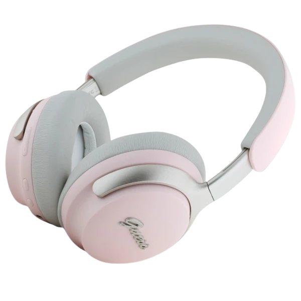 Guess Bluetooth ausinės ANC/ENC GUBHC22PSBCSMP rožinės spalvos DB Metal Script Logo aprašymas - Prekės nuotrauka Guess Bluetooth ausinės ANC/ENC GUBHC22PSBCSMP rožinės spalvos DB Metal Script Logo aprašymas - Prekės nuotrauka
