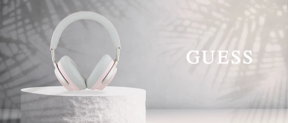Guess Bluetooth ausinės ANC/ENC GUBHC22PSBCSMP rožinės spalvos DB Metal Script Logo aprašymas - Prekės nuotrauka Guess Bluetooth ausinės ANC/ENC GUBHC22PSBCSMP rožinės spalvos DB Metal Script Logo aprašymas - Prekės nuotrauka