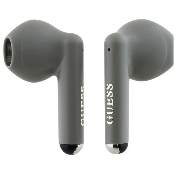Guess Bluetooth ausinės GUTWSJ14ESGE TWS + įkrovimo stotelė taupe Printed Classic Logo aprašymas - Prekės nuotrauka