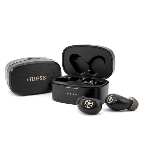 Guess Bluetooth Ausinės GUTWSJL4GBKTWS + Docking Station juodos spalvos 4G aprašymas - Prekės nuotrauka