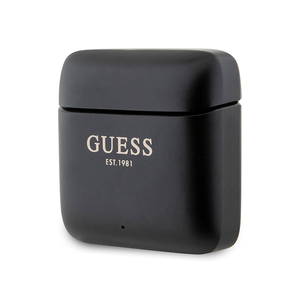 Guess Bluetooth ausinės GUTWSSU20ALEGK TWS + docking station juodos spalvos Printed Logo aprašymas - Prekės nuotrauka