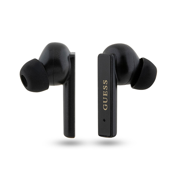 Guess Bluetooth ausinės GUTWSSU20ALEGK TWS + docking station juodos spalvos Printed Logo aprašymas - Prekės nuotrauka