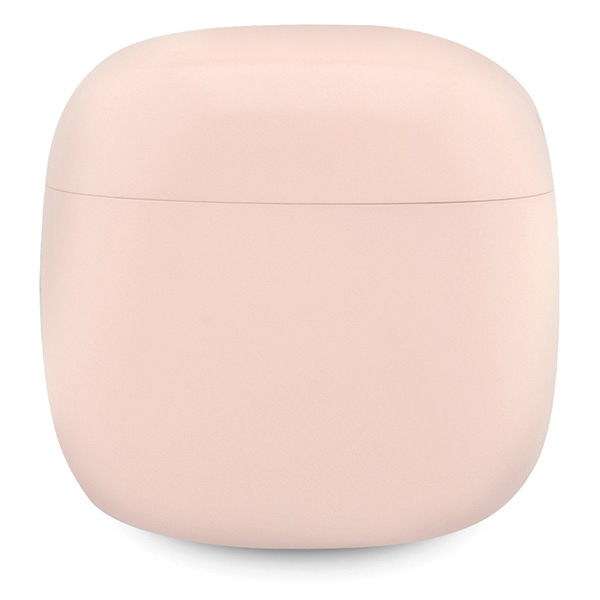 Guess Classic EST Logo TWS Bluetooth ausinės + įkrovimo stotelė - rožinės spalvos aprašymas - Prekės nuotrauka Guess Classic EST Logo TWS Bluetooth ausinės + įkrovimo stotelė - rožinės spalvos aprašymas - Prekės nuotrauka