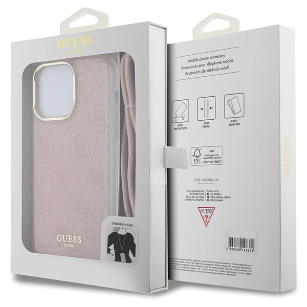 Dėklas GUESS GUHCP15XHC4SEP IPHONE 15 PRO MAX 6.7 