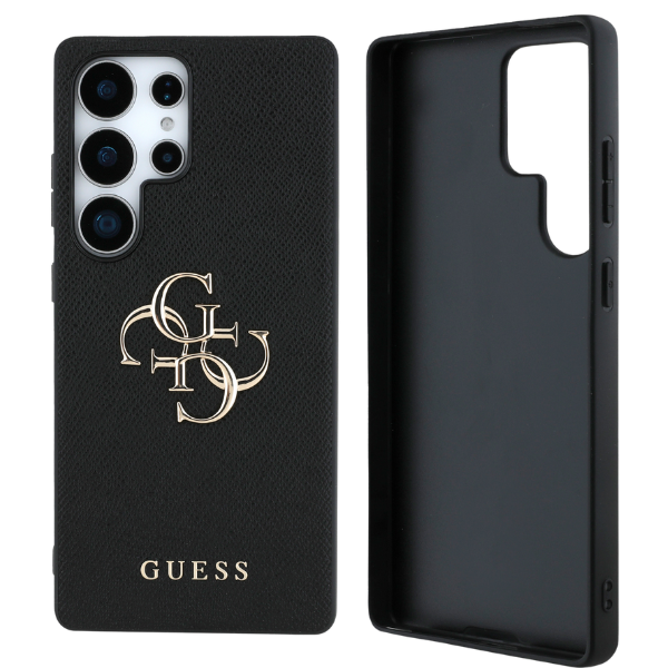Guess Grained Big 4G Logo Small Classic Logo Samsung Galaxy S25 Ultra dėklas telefonui juodos spalvos aprašymas - Prekės nuotrauka Guess Grained Big 4G Logo Small Classic Logo Samsung Galaxy S25 Ultra dėklas telefonui juodos spalvos aprašymas - Prekės nuotrauka