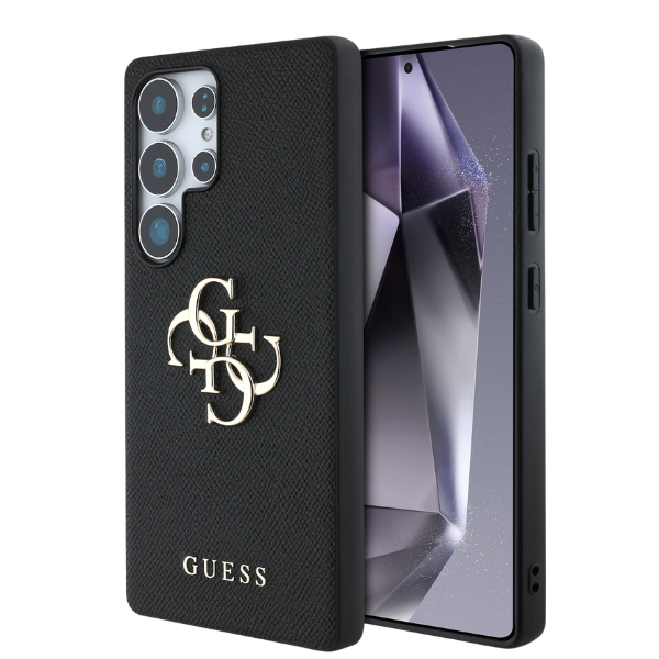 Guess Grained Big 4G Logo Small Classic Logo Samsung Galaxy S25 Ultra dėklas telefonui juodos spalvos aprašymas - Prekės nuotrauka Guess Grained Big 4G Logo Small Classic Logo Samsung Galaxy S25 Ultra dėklas telefonui juodos spalvos aprašymas - Prekės nuotrauka