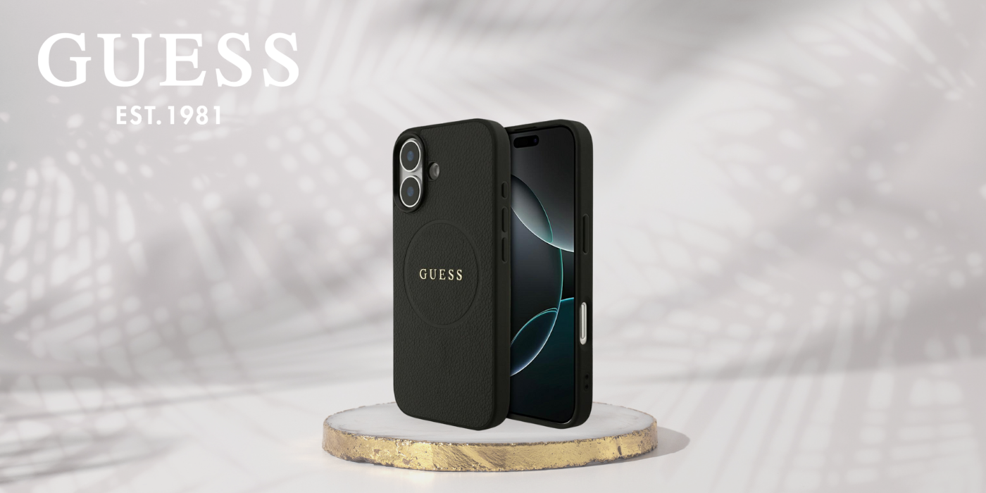 Guess Grained Ring MagSafe dėklas Apple iPhone 17 juodos spalvos aprašymas - Prekės nuotrauka Guess Grained Ring MagSafe dėklas Apple iPhone 17 juodos spalvos aprašymas - Prekės nuotrauka