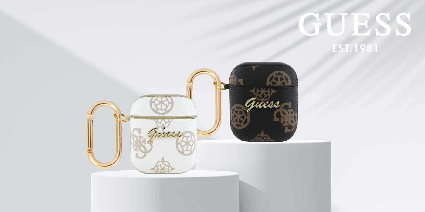 Guess GUA2PG4GPH AirPods 1/2 dėklas baltos spalvos 4G Hook aprašymas - Prekės nuotrauka Guess GUA2PG4GPH AirPods 1/2 dėklas baltos spalvos 4G Hook aprašymas - Prekės nuotrauka