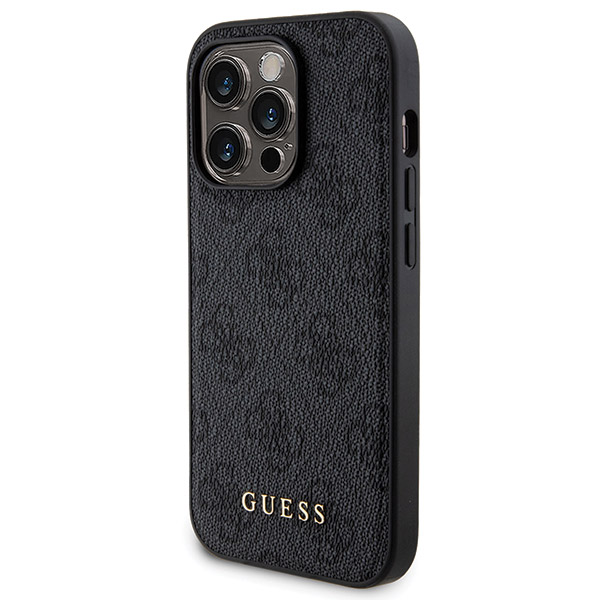 Guess GUBPM5P14L4GEMGK rinkinys iPhone 14 Pro 6.1″ kietas dėklas + Powerbank 5000mAh MagSafe juodos spalvos 4G Met aprašymas - Prekės nuotrauka