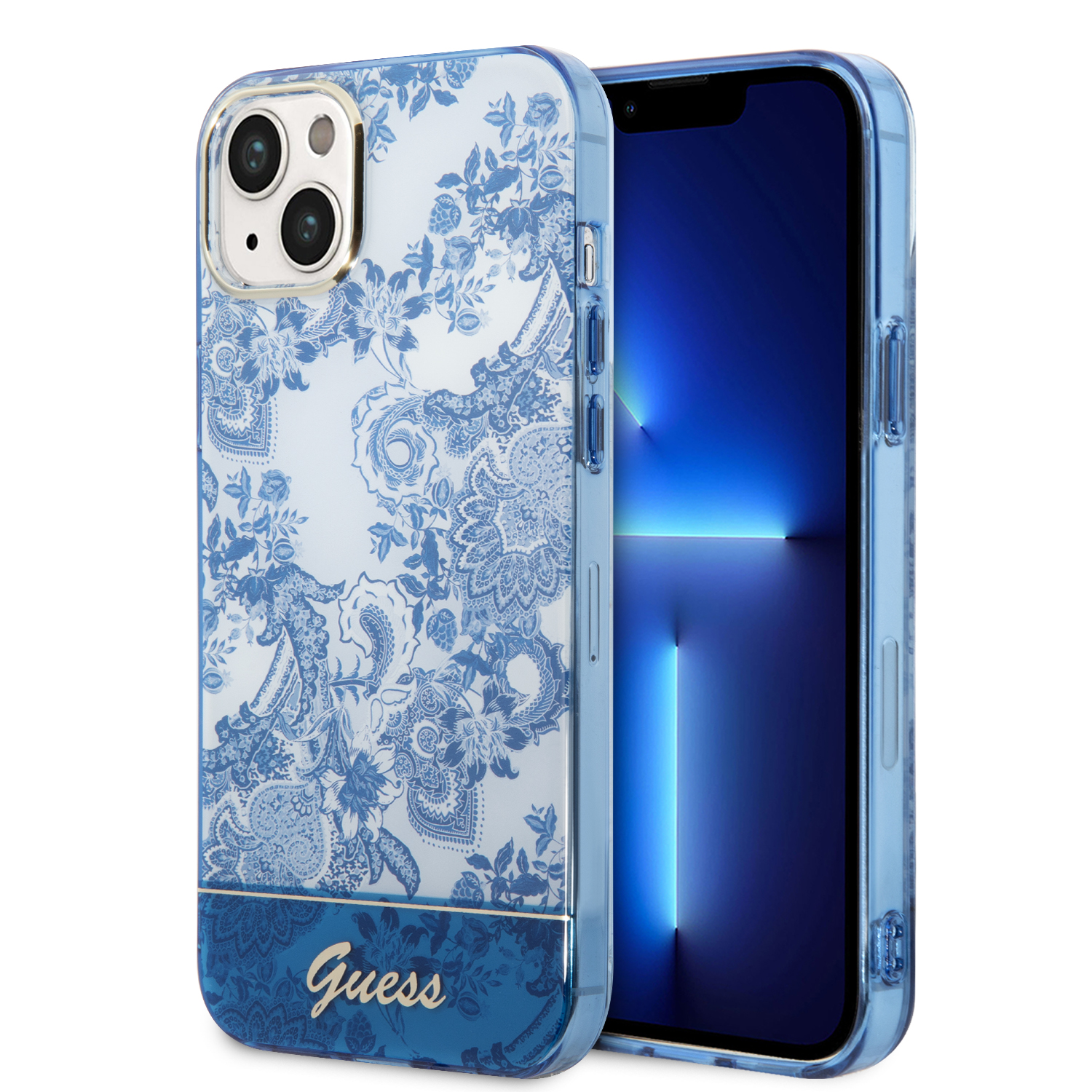 Guess GUHCP14MHGPLHB Apple iPhone 14 Plus / 15 Plus 6.7″ mėlynas kietas dėklas Porcelain Collection aprašymas - Prekės nuotrauka Guess GUHCP14MHGPLHB Apple iPhone 14 Plus / 15 Plus 6.7″ mėlynas kietas dėklas Porcelain Collection aprašymas - Prekės nuotrauka