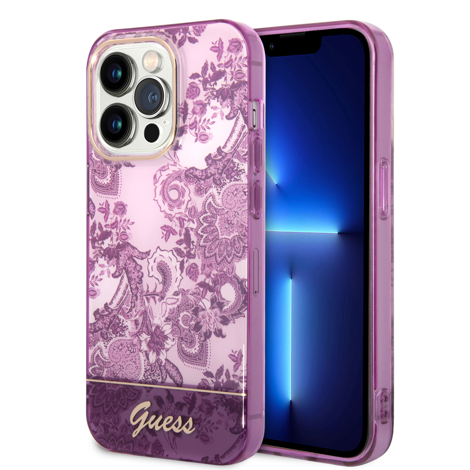 Dėklas GUESS GUHCP14XHGPLHF IPHONE 14 PRO MAX 6,7 colių FUCHSJA / FUSCHIA PORCELAN KOLEKCIJA aprašymas - Prekės nuotrauka Dėklas GUESS GUHCP14XHGPLHF IPHONE 14 PRO MAX 6,7 colių FUCHSJA / FUSCHIA PORCELAN KOLEKCIJA aprašymas - Prekės nuotrauka