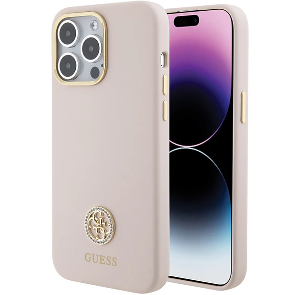 Dėklas GUESS GUHCP15XM4DGPPP IPHONE 15 PRO MAX 6.7 