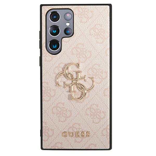 „Guess GUHCS22L4GMGPI S908 S22“ itin rausvas/rožinis kietas dėklas su dideliu metaliniu logotipu aprašymas - Prekės nuotrauka „Guess GUHCS22L4GMGPI S908 S22“ itin rausvas/rožinis kietas dėklas su dideliu metaliniu logotipu aprašymas - Prekės nuotrauka