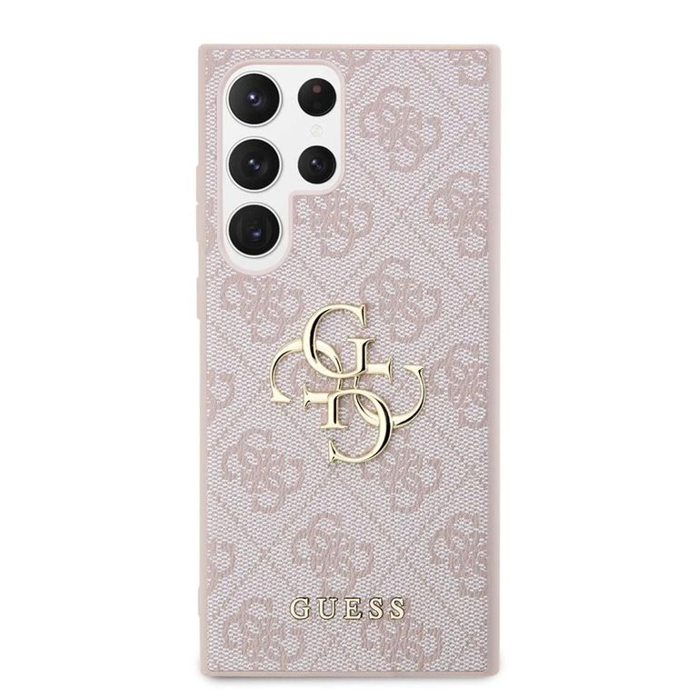 Dėklas GUESS GUHCS23L4GPPI S23 ULTRA S918 Rožinis/Rožinis HARDCASE 4G BIG METAL LOGO aprašymas - Prekės nuotrauka Dėklas GUESS GUHCS23L4GPPI S23 ULTRA S918 Rožinis/Rožinis HARDCASE 4G BIG METAL LOGO aprašymas - Prekės nuotrauka