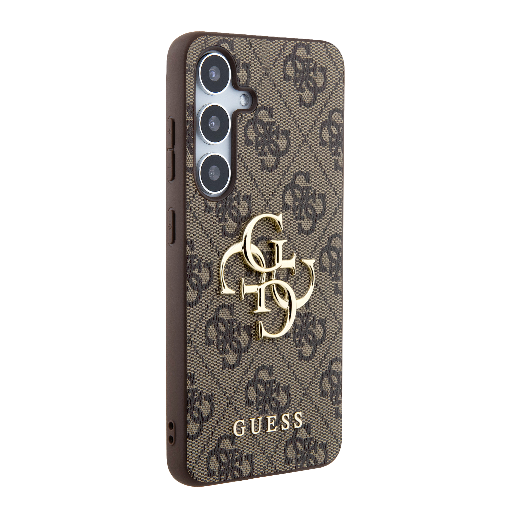 Guess GUHCSA354GMGBR A35 A356 rudos spalvos kietas dėklas 4G Big Metal Logo aprašymas - Prekės nuotrauka