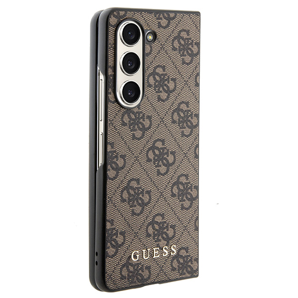 Guess GUHCZFD5GF4GBR F946 Z Fold5 rudos spalvos kietas dėklas 4G Charms Collection aprašymas - Prekės nuotrauka Guess GUHCZFD5GF4GBR F946 Z Fold5 rudos spalvos kietas dėklas 4G Charms Collection aprašymas - Prekės nuotrauka