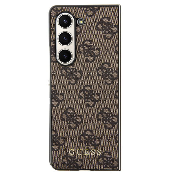 Guess GUHCZFD5GF4GBR F946 Z Fold5 rudos spalvos kietas dėklas 4G Charms Collection aprašymas - Prekės nuotrauka Guess GUHCZFD5GF4GBR F946 Z Fold5 rudos spalvos kietas dėklas 4G Charms Collection aprašymas - Prekės nuotrauka
