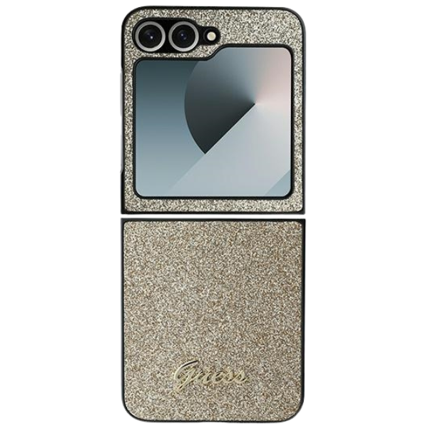 Dėklas Guess GUHCZFD6HGGSHK Z Fold6 F956 juodos spalvos 4G Glitter Script aprašymas - Prekės nuotrauka Dėklas Guess GUHCZFD6HGGSHK Z Fold6 F956 juodos spalvos 4G Glitter Script aprašymas - Prekės nuotrauka