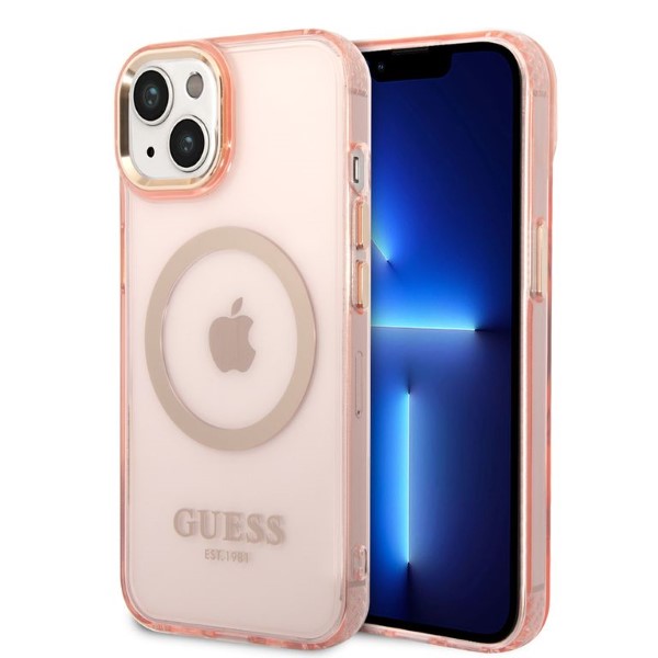 Dėklas GUESS GUHMP14MHTCMP IPHONE 14 PLUS / 15 PLUS 6.7 Dėklas GUESS GUHMP14MHTCMP IPHONE 14 PLUS / 15 PLUS 6.7