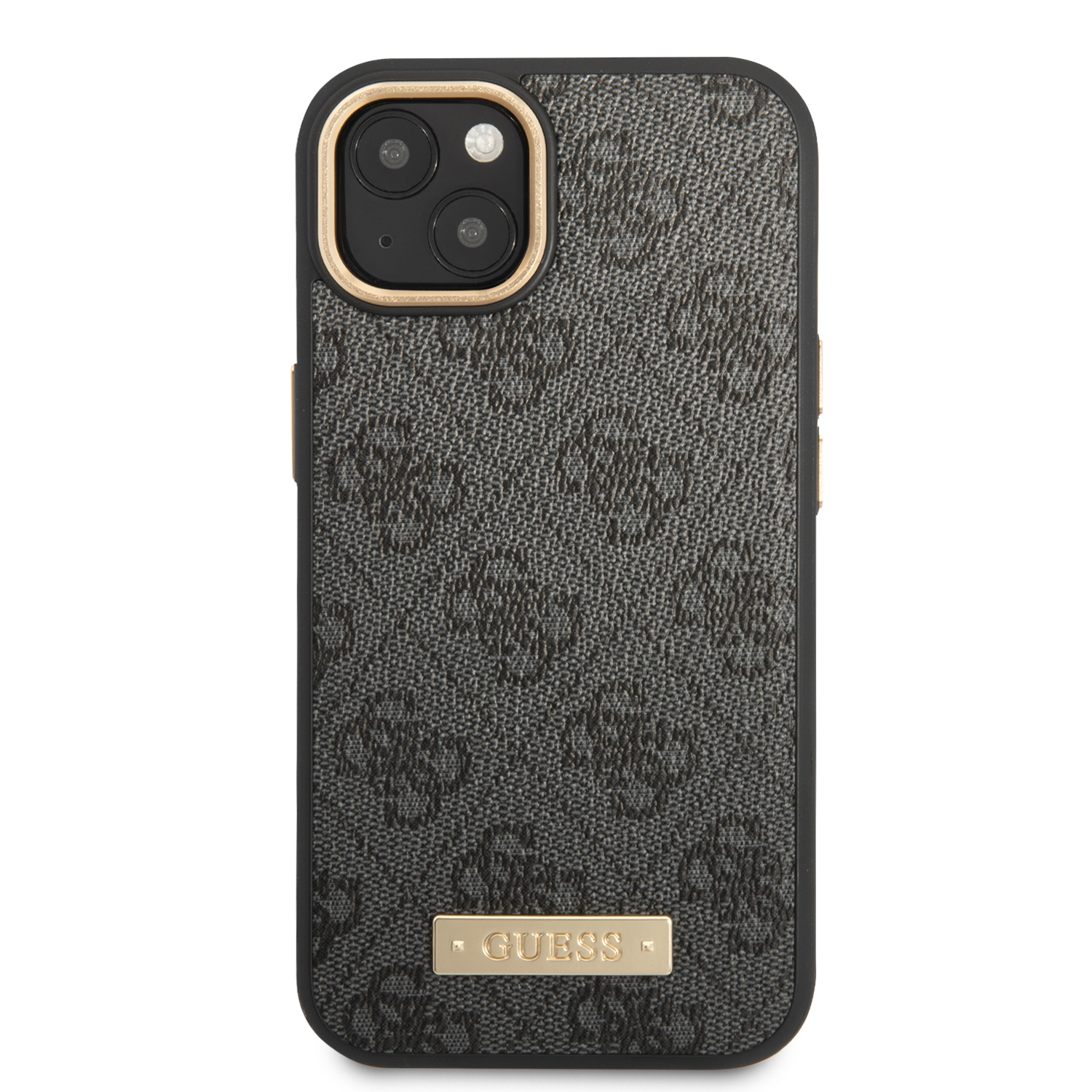 Guess GUHMP14MU4GPRK Apple iPhone 14 Plus / 15 Plus 6.7″ juodos spalvos kietas dėklas 4G Logo Plate MagSafe aprašymas - Prekės nuotrauka Guess GUHMP14MU4GPRK Apple iPhone 14 Plus / 15 Plus 6.7″ juodos spalvos kietas dėklas 4G Logo Plate MagSafe aprašymas - Prekės nuotrauka