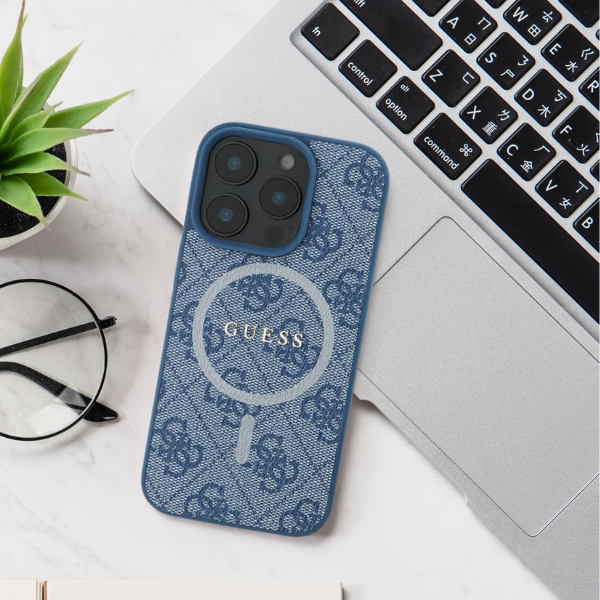 Guess GUHMP16SG4GFRP Apple iPhone 16 6.1″ rožinės spalvos kietas dėklas 4G Ring Classic Logo MagSafe aprašymas - Prekės nuotrauka Guess GUHMP16SG4GFRP Apple iPhone 16 6.1″ rožinės spalvos kietas dėklas 4G Ring Classic Logo MagSafe aprašymas - Prekės nuotrauka