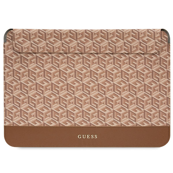 Guess kompiuterio dėklas GUCS14HGCFSEW 14″ rudos spalvos GCube Stripes aprašymas - Prekės nuotrauka