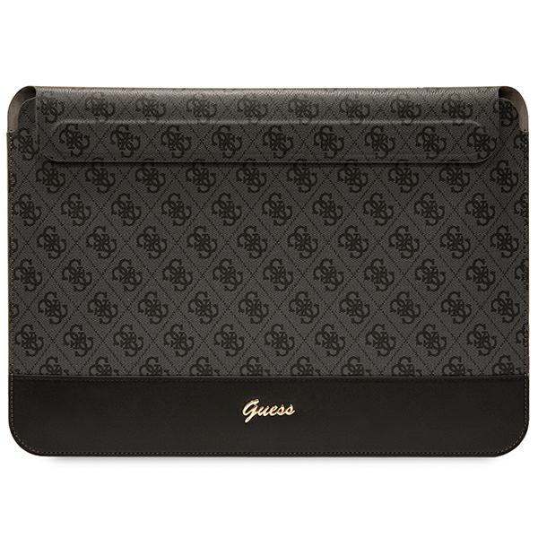 Guess kompiuterio dėklas GUCS14PS4SGK 14″ juodos spalvos 4G Stripe Metal Logo aprašymas - Prekės nuotrauka