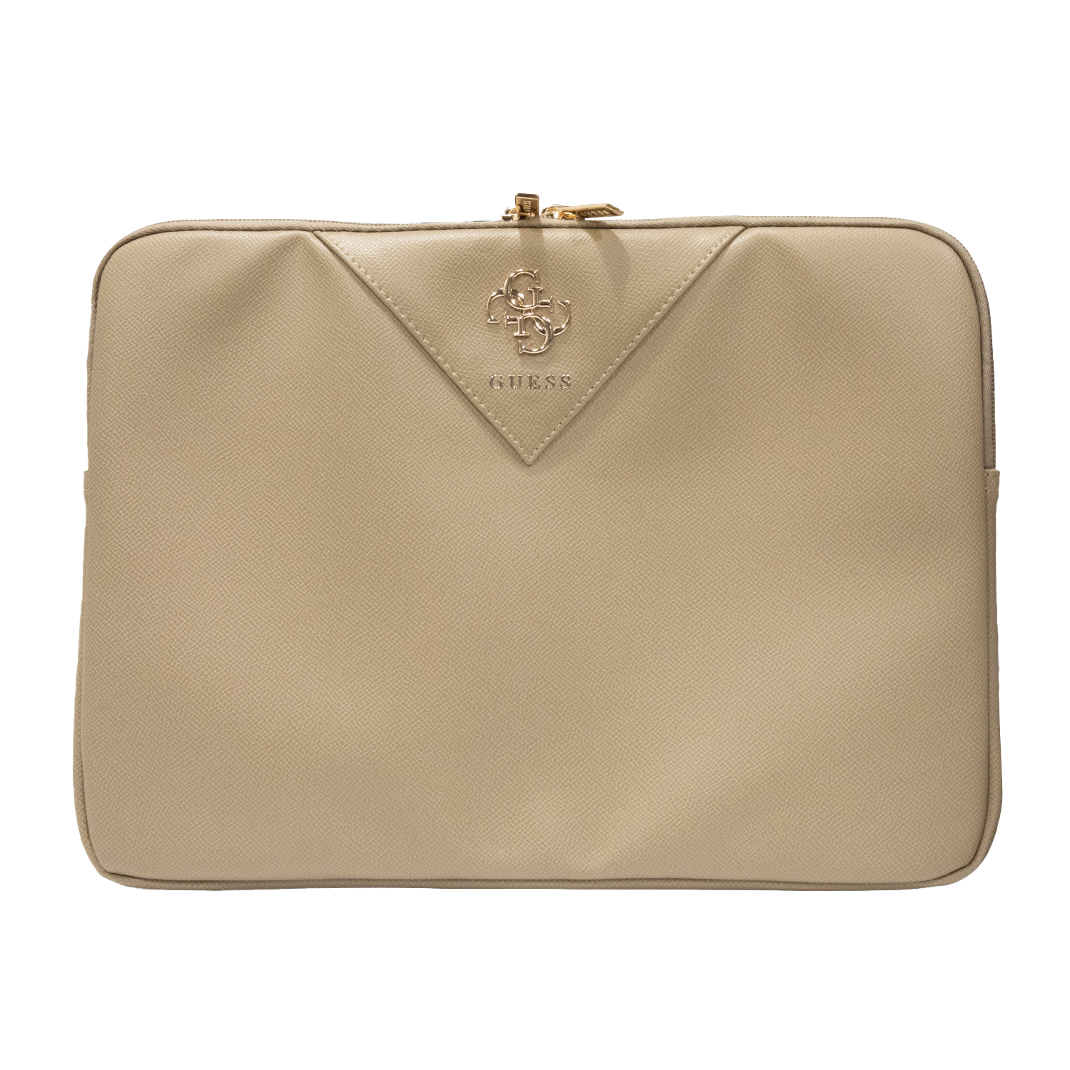 Guess kompiuterio dėklas GUCS14ZPGSTEGD 14″ light auksinis Triangle 4G aprašymas - Prekės nuotrauka