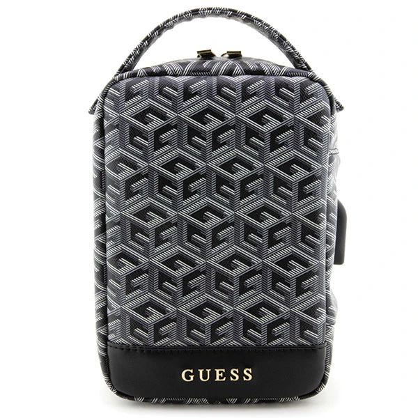 Guess krepšys GCube Stripes (GUHBHGCFSEK) juodos spalvos aprašymas - Prekės nuotrauka